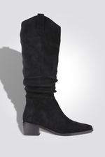 LADY COMFORT - מגף כיווצים בצבע שחור - MASHBIR//365