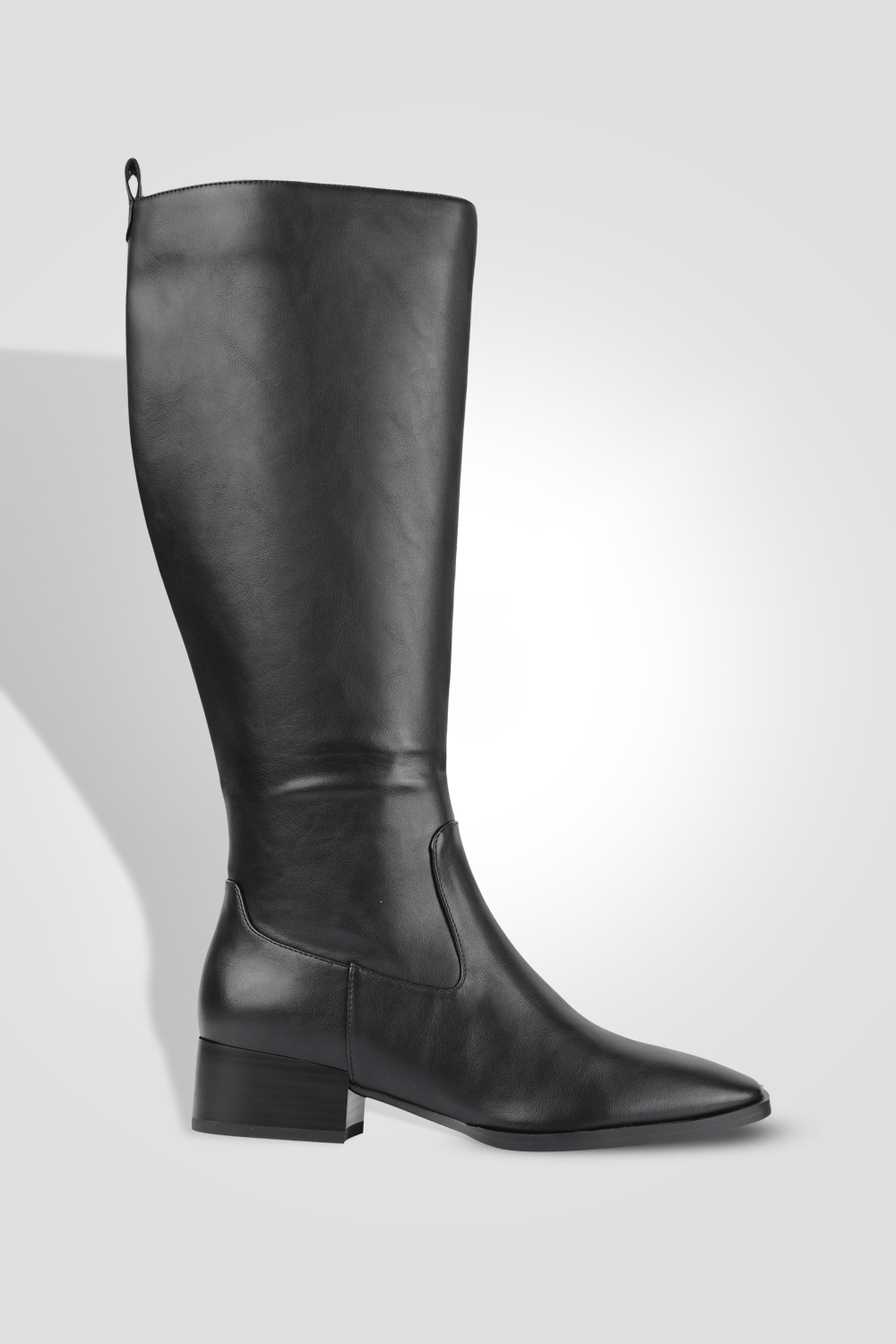 LADY COMFORT - מגף עקב בצבע שחור - MASHBIR//365