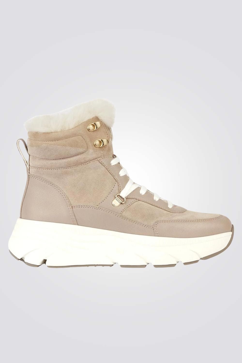 GEOX - מגף לנשים DIAMANTA D בצבע חאקי - MASHBIR//365