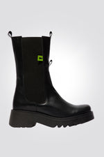 FLY LONDON - מגפי צ'לסי בצבע שחור - MASHBIR//365