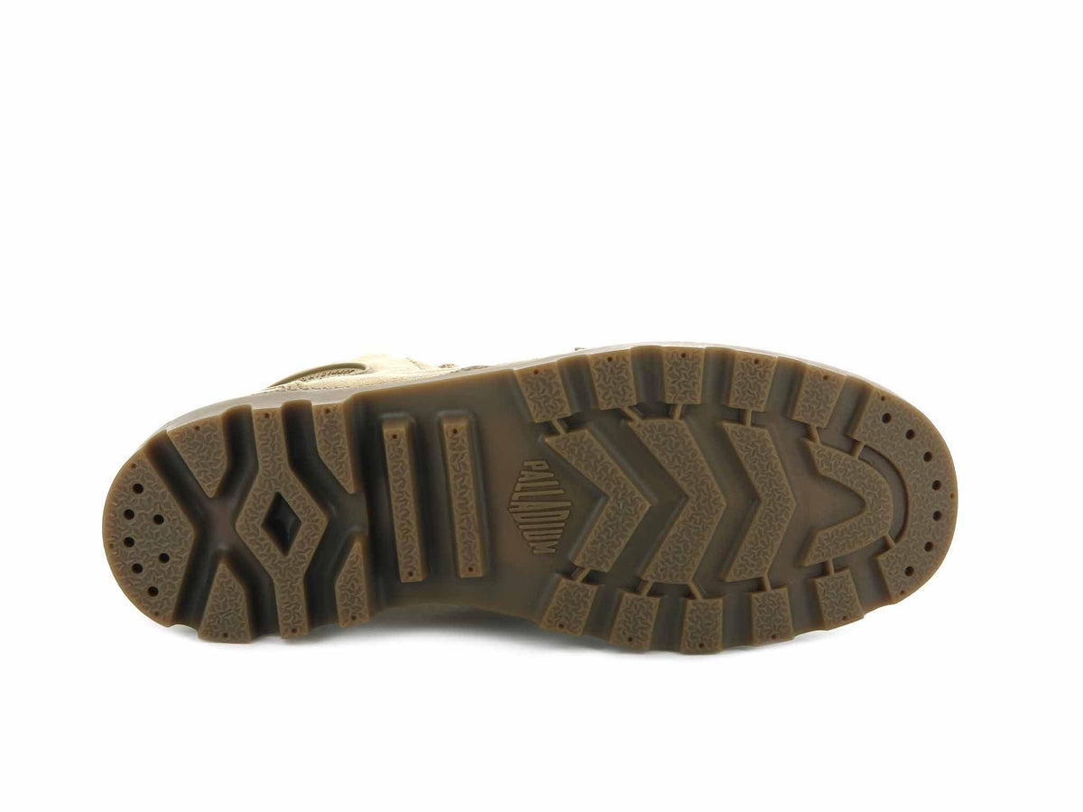 PALLADIUM - מגפיים לגבר PAMPA HI WOODLIN בצבע חאקי - MASHBIR//365