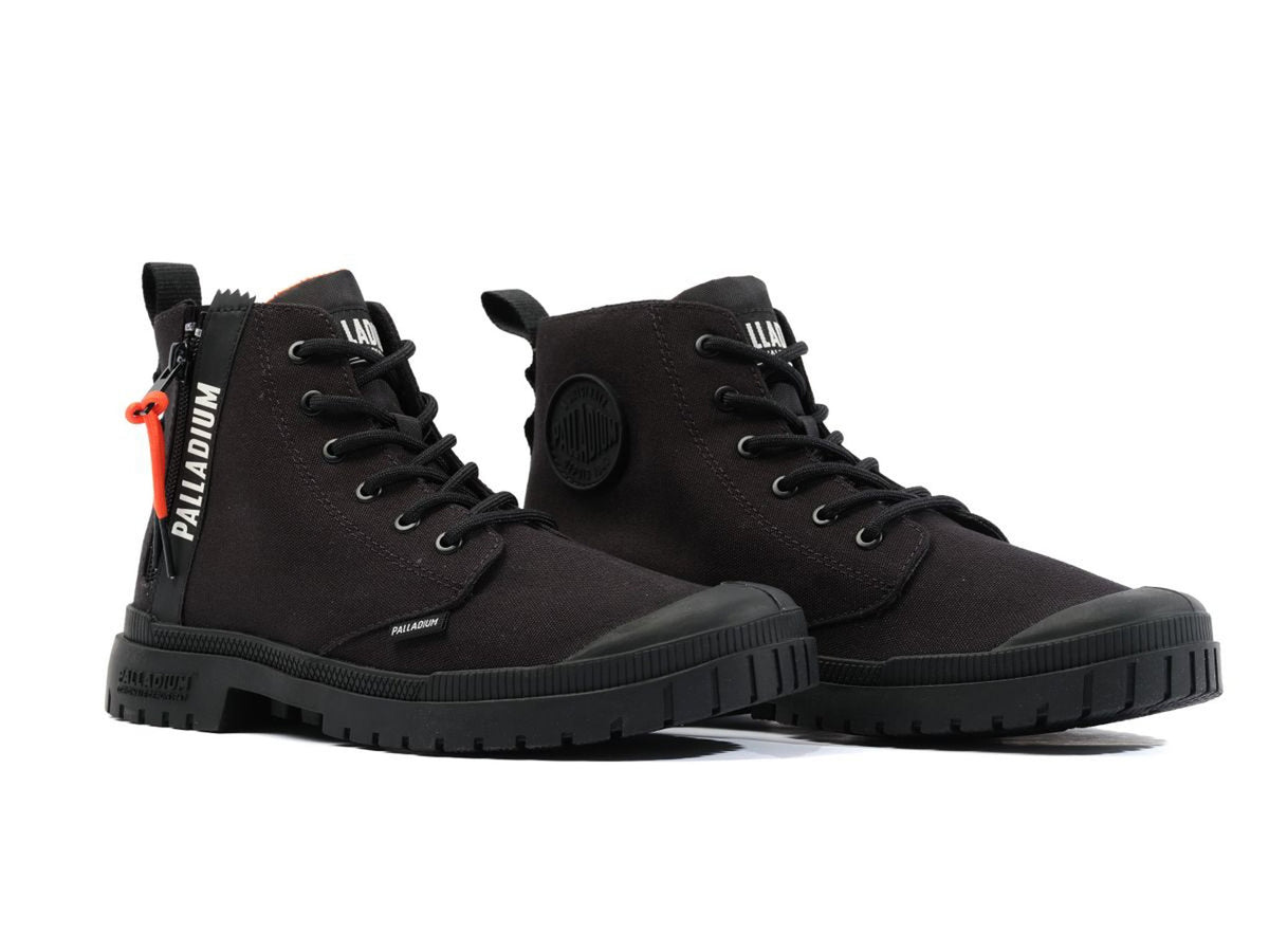 PALLADIUM - מגפיים לגברים SP20 UNZIPPED בצבע שחור - MASHBIR//365