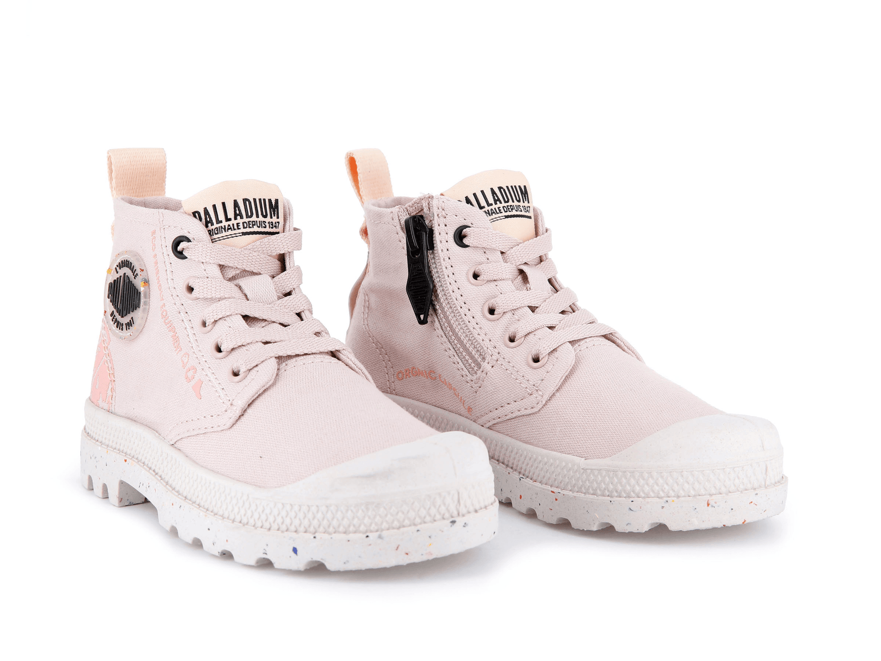 PALLADIUM - מגפיים לנערות PAMPA ORGANIC K בצבע ורוד - MASHBIR//365