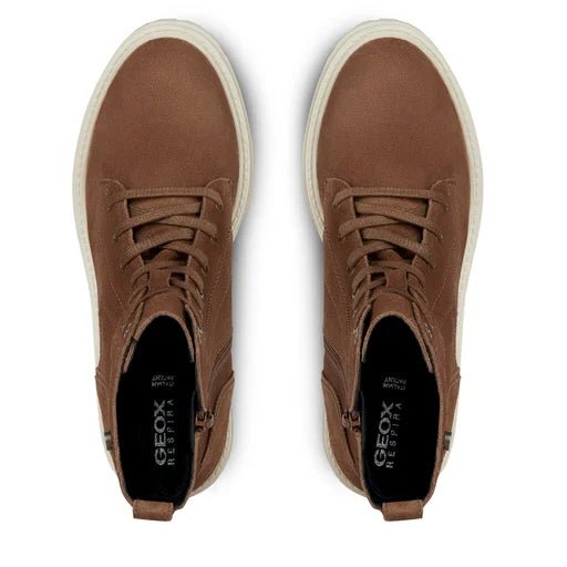 GEOX - מגפיים לנשים D IRIDEA בצבע חום - MASHBIR//365