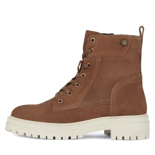 GEOX - מגפיים לנשים D IRIDEA בצבע חום - MASHBIR//365