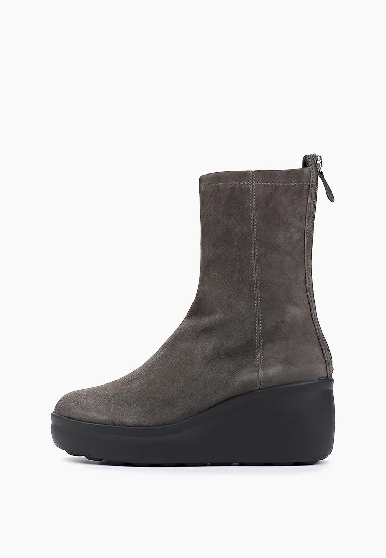 GEOX - מגפיים לנשים D SPHERICA EC9 A בצבע אפור - MASHBIR//365