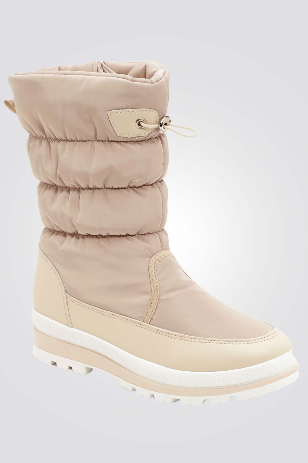 SEVENTYNINE - מגפיים לנשים דגם רימיני בצבע בז' - MASHBIR//365