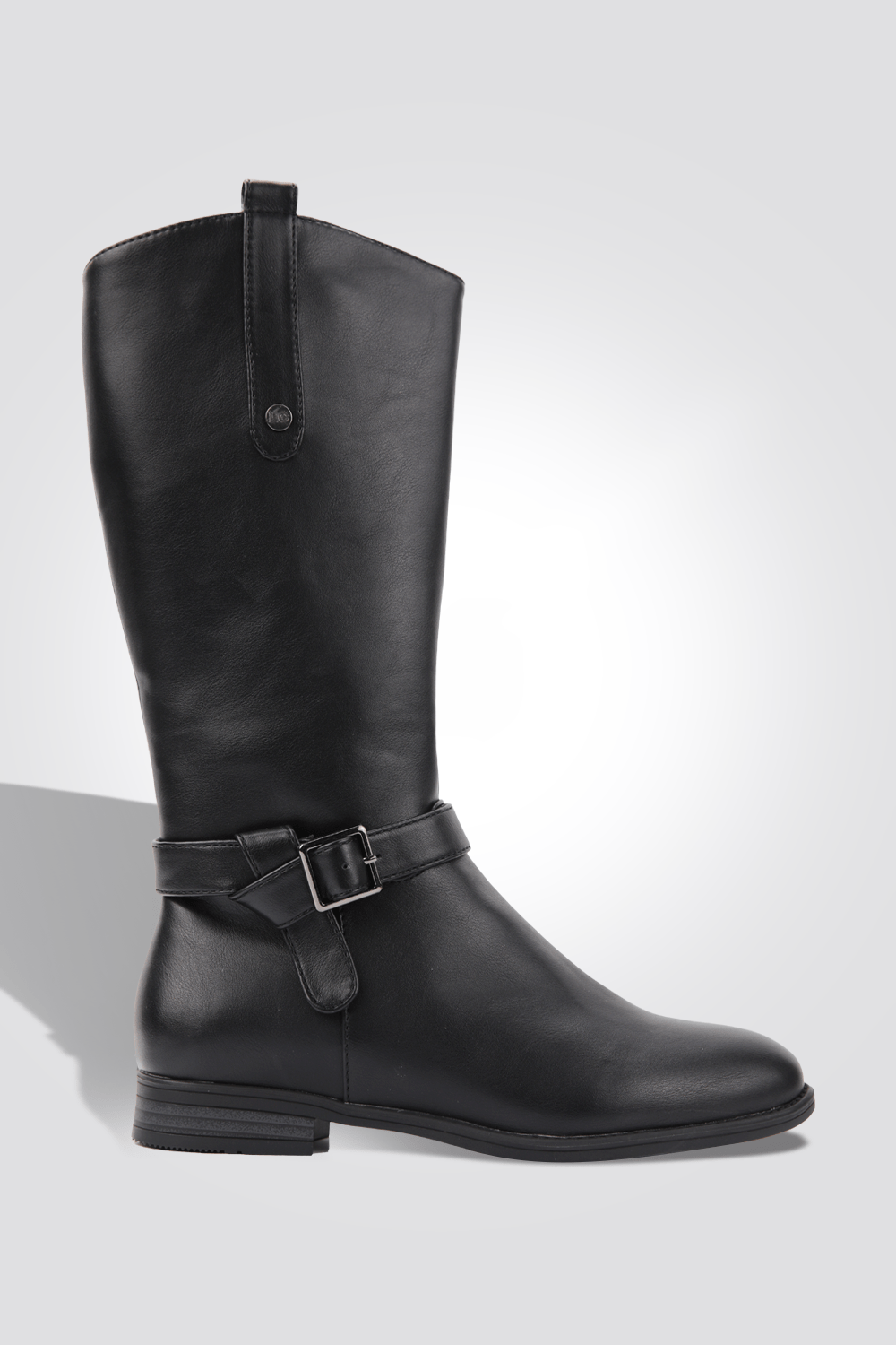 LADY COMFORT - מגפיים לנשים עם רצועה עליונה בצבע שחור - MASHBIR//365