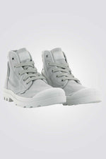 PALLADIUM - מגפיים לנשים PAMPA HI MOONSTRUCK בצבע אפור - MASHBIR//365