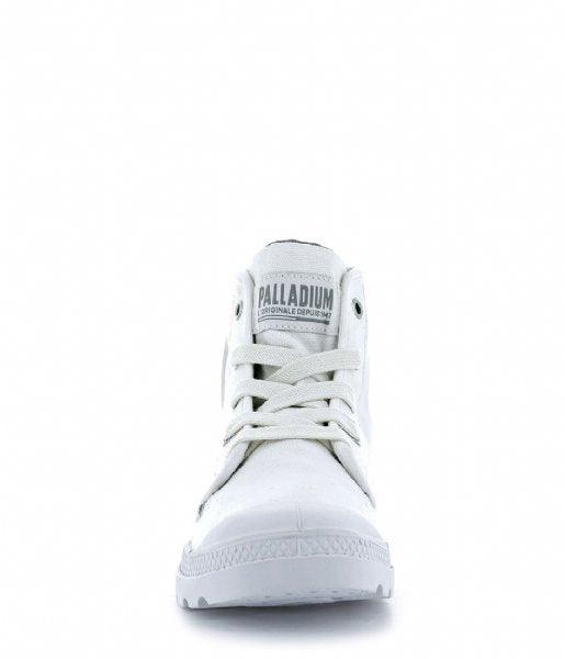PALLADIUM - מגפיים לנשים PAMPA HI STAR בצבע לבן - MASHBIR//365