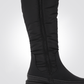 LADY COMFORT - מגפיים לנשים טרקטור בצבע שחור - MASHBIR//365 - 4