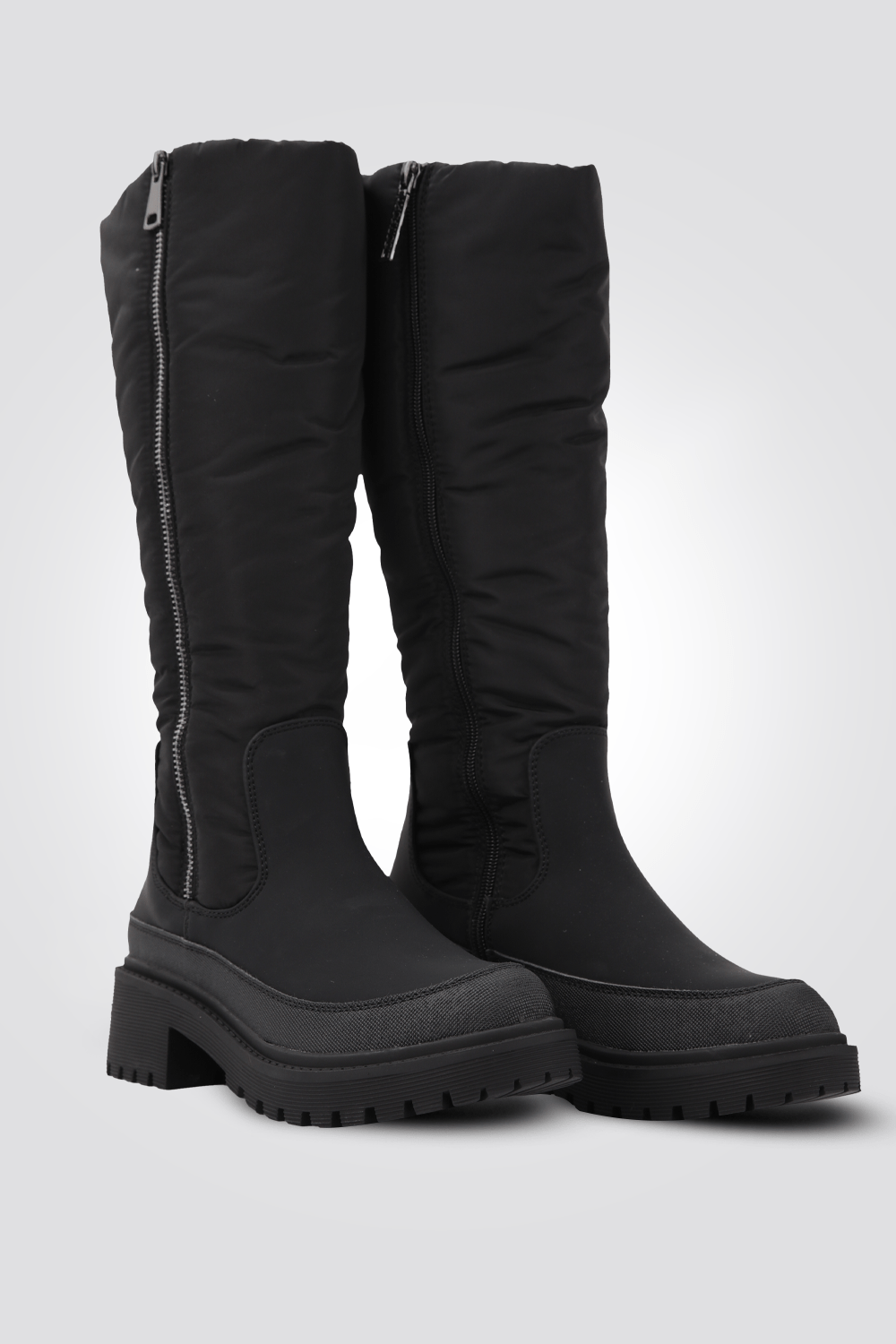 LADY COMFORT - מגפיים לנשים טרקטור בצבע שחור - MASHBIR//365