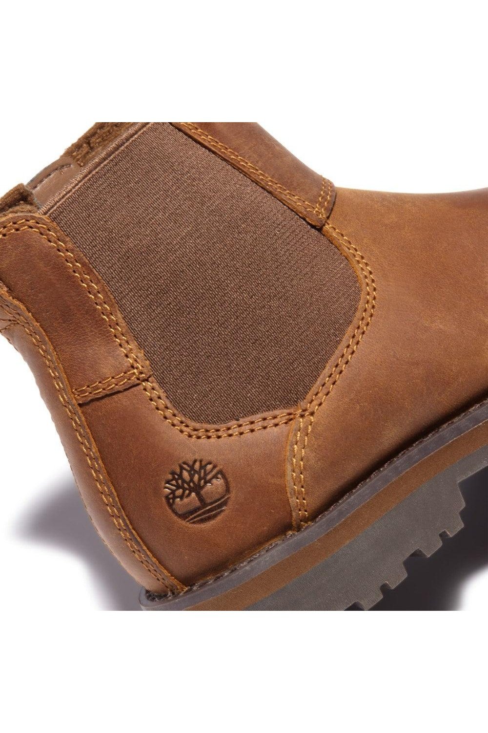 TIMBERLAND - מגפיים לנוער CONCORD SQUARE CHELS בצבע חום בהיר - MASHBIR//365