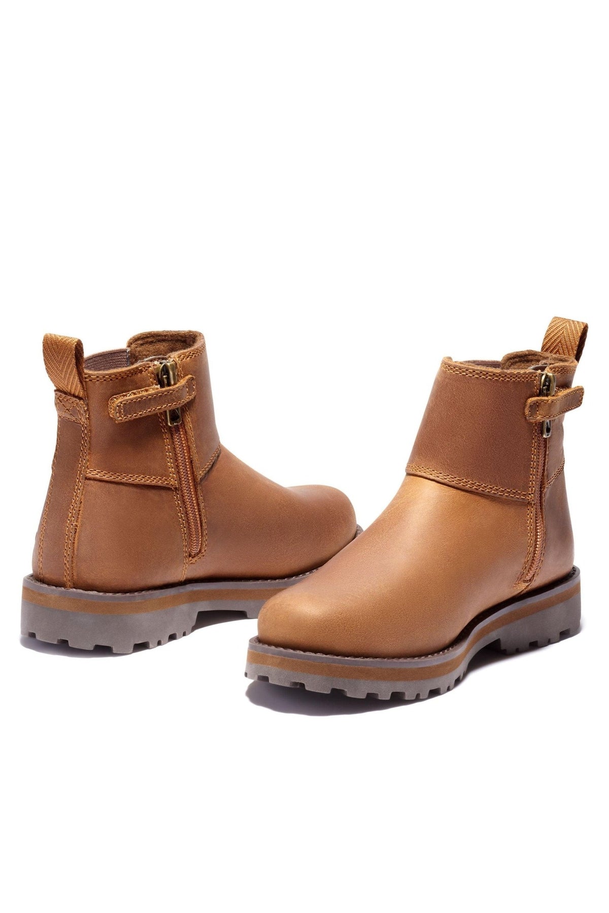 TIMBERLAND - מגפיים לנוער CONCORD SQUARE CHELS בצבע חום בהיר - MASHBIR//365