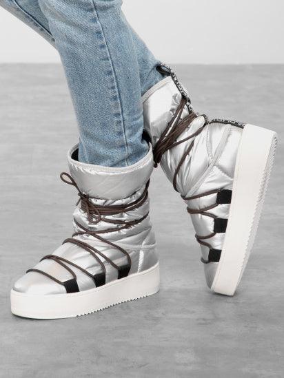 NAPAPIJRI - מגפיים עם שרוך בצבע כסף - MASHBIR//365