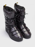 NAPAPIJRI - מגפיים עם שרוך בצבע שחור - MASHBIR//365