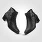 LADY COMFORT - מגפון אבזם עליון בצבע שחור - MASHBIR//365 - 3