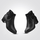 LADY COMFORT - מגפון אבזם עליון בצבע שחור משולב - MASHBIR//365 - 3