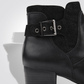 LADY COMFORT - מגפון אבזם עליון בצבע שחור משולב - MASHBIR//365 - 5
