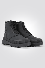 LADY COMFORT - מגפון פרווה בצבע שחור - MASHBIR//365