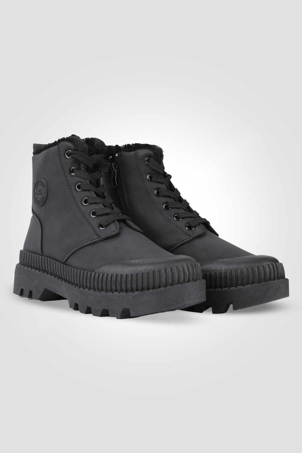 LADY COMFORT - מגפון פרווה בצבע שחור - MASHBIR//365