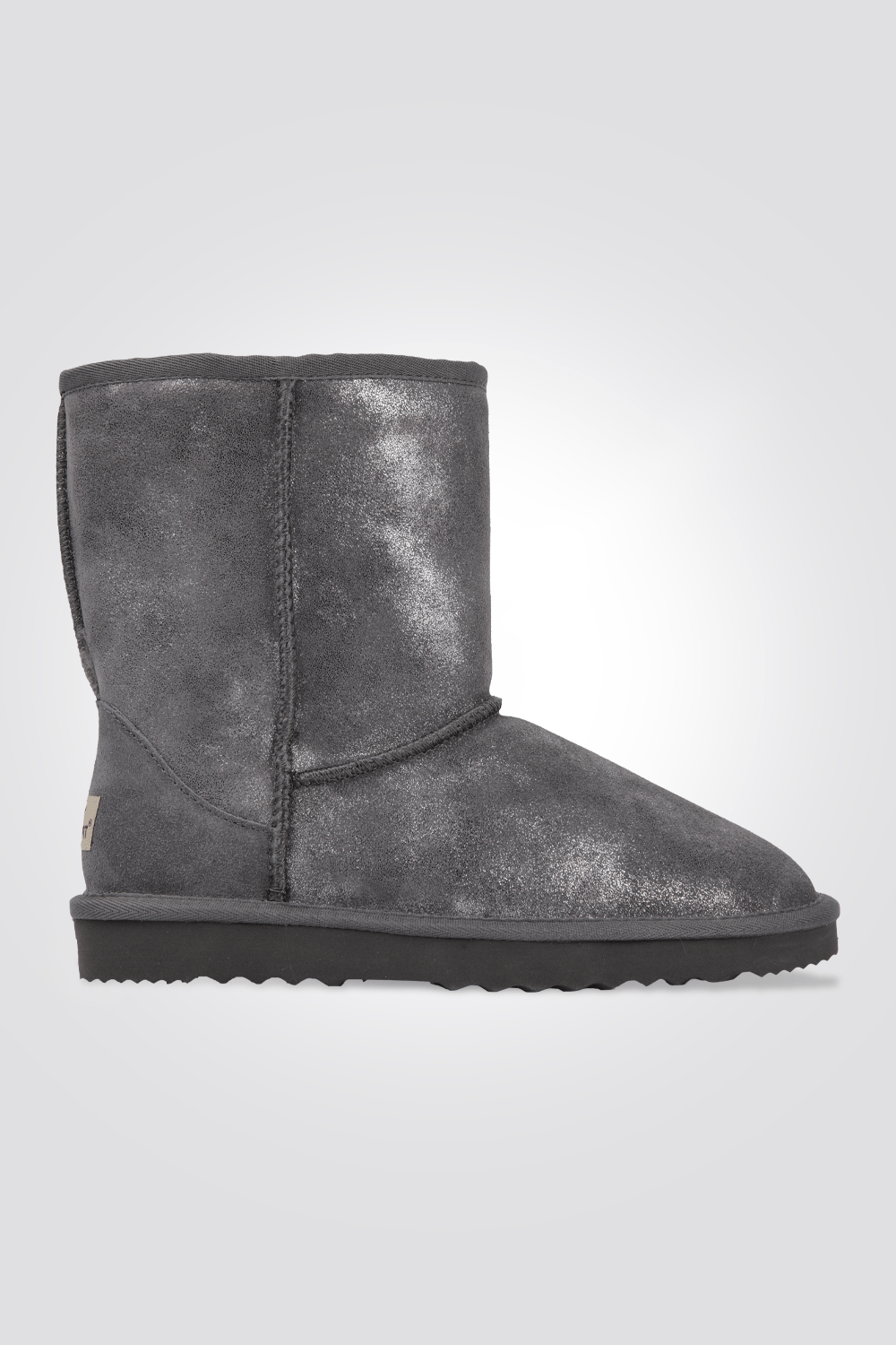 LADY COMFORT - מגפון פרווה לנשים בצבע אפור נוצץ - MASHBIR//365