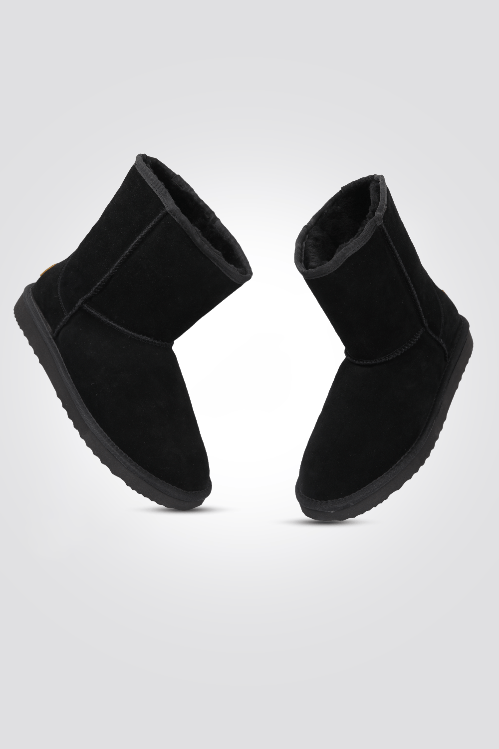 LADY COMFORT - מגפון פרווה לנשים בצבע שחור - MASHBIR//365