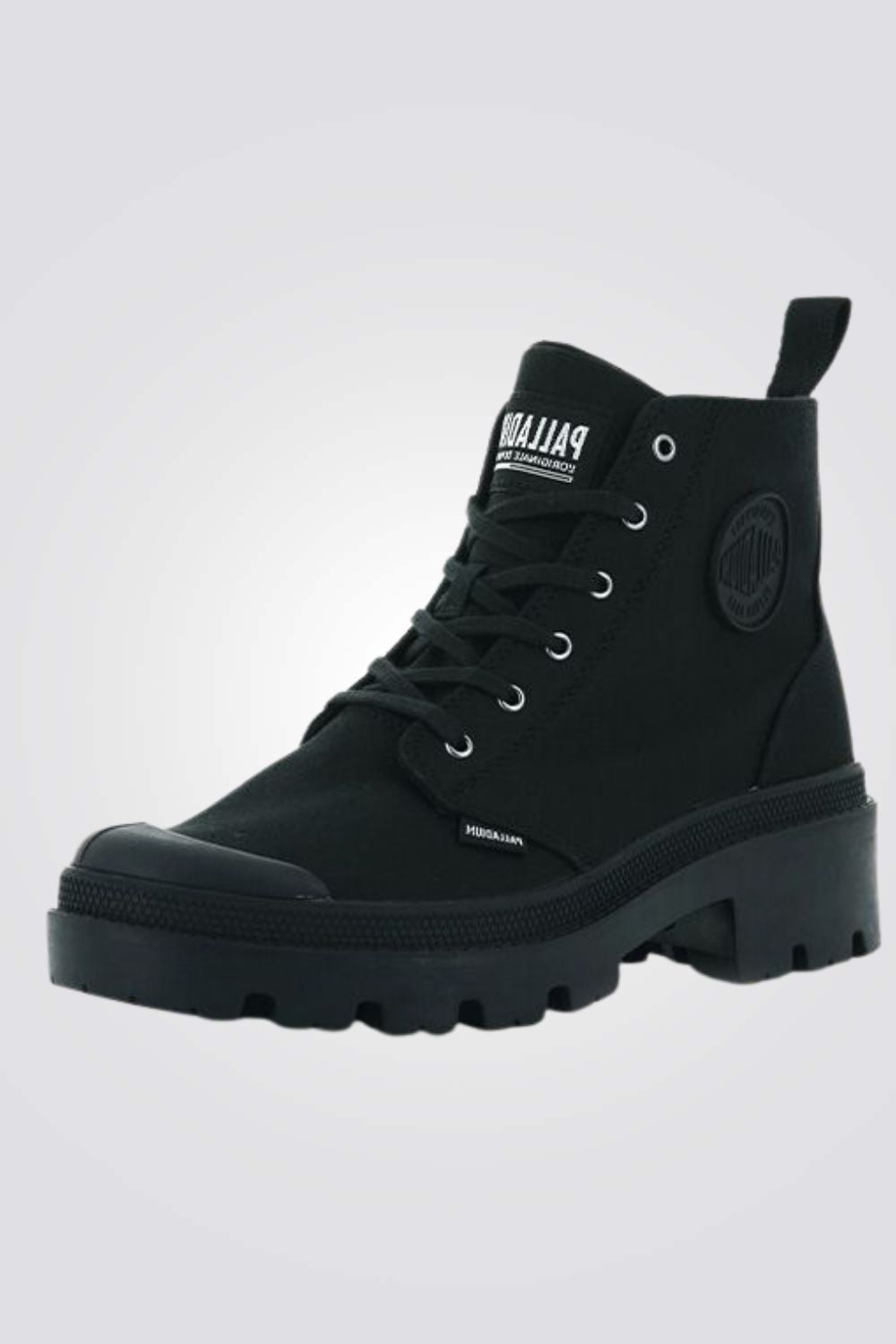 PALLADIUM - מגפון גבוה PALLABASE TWILL בצבע שחור - MASHBIR//365