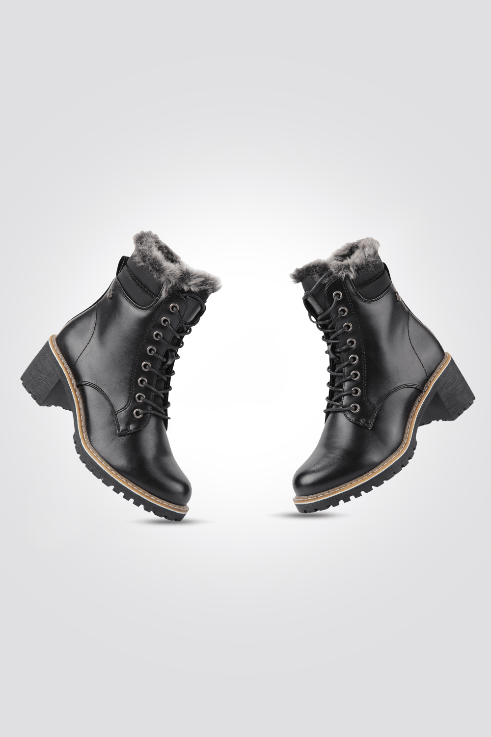 LADY COMFORT - מגפון לנשים בצבע שחור - MASHBIR//365