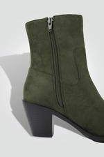 LADY COMFORT - מגפון לנשים בצבע זית - MASHBIR//365