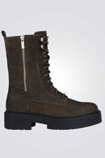 GEOX - מגפון לנשים D SPHERICA EC7 J בצבע אפור כהה - MASHBIR//365