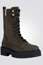 GEOX - מגפון לנשים D SPHERICA EC7 J בצבע אפור כהה - MASHBIR//365