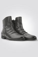 LADY COMFORT - מגפון לנשים עם כיוץ בצבע אפור - MASHBIR//365