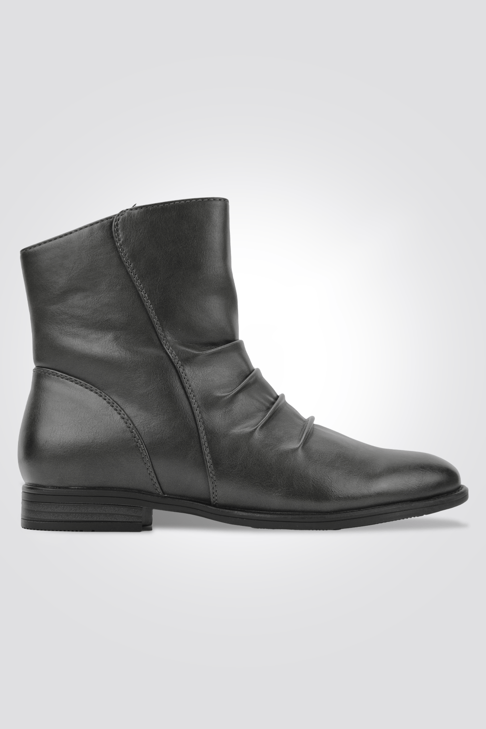 LADY COMFORT - מגפון לנשים עם כיוץ בצבע אפור - MASHBIR//365