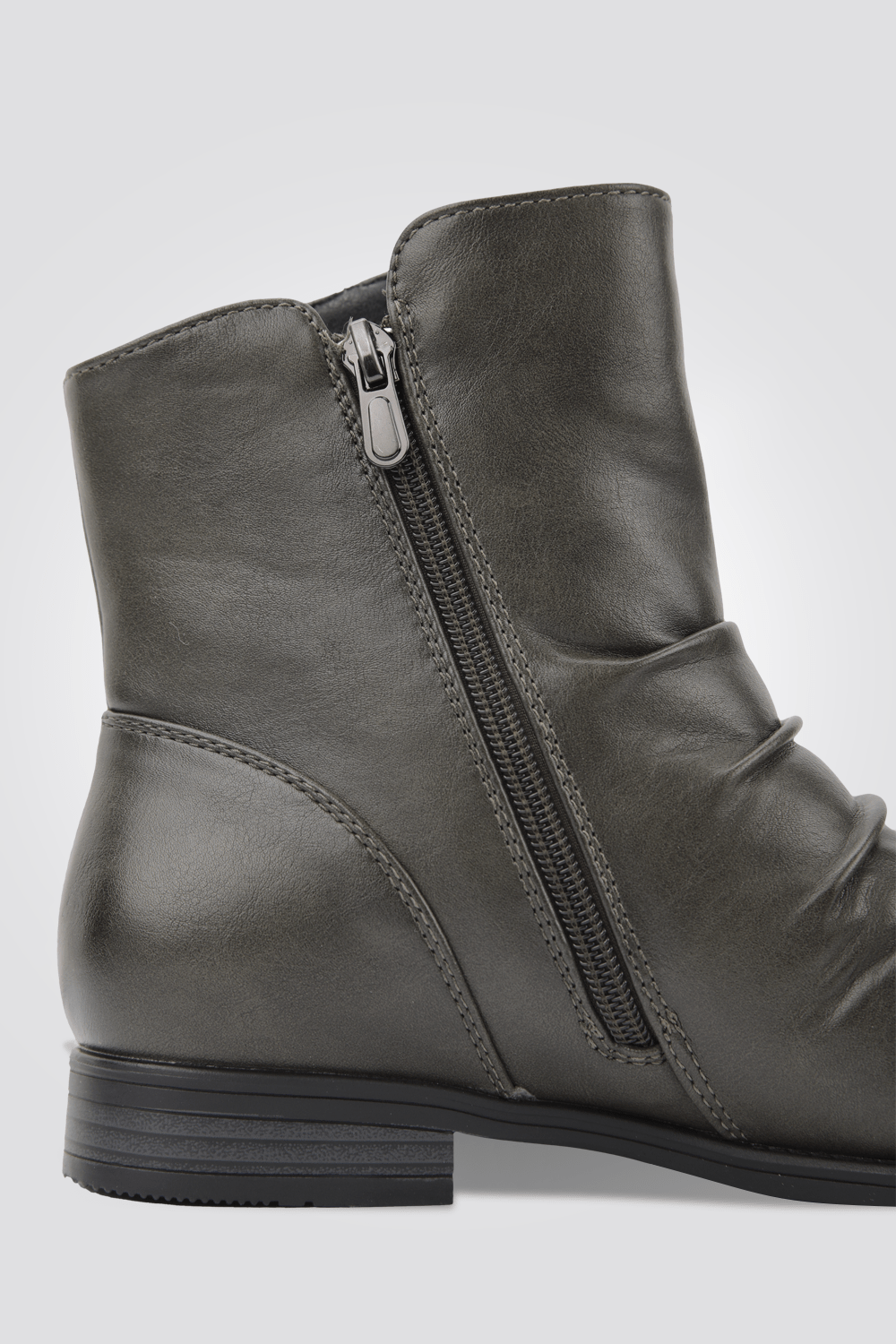 LADY COMFORT - מגפון לנשים עם כיוץ בצבע אפור - MASHBIR//365