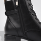 LADY COMFORT - מגפון לנשים עם שרוכים בצבע שחור - MASHBIR//365 - 3