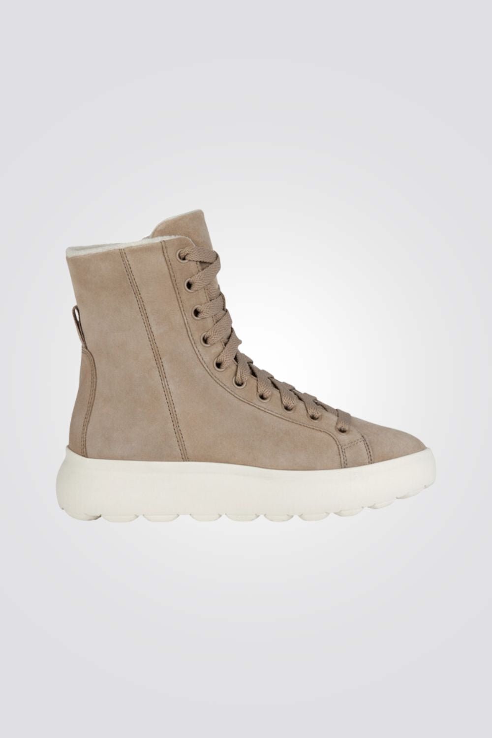 GEOX - מגפון לנשים SPHERICA EC4.1 בצבע חום בהיר - MASHBIR//365