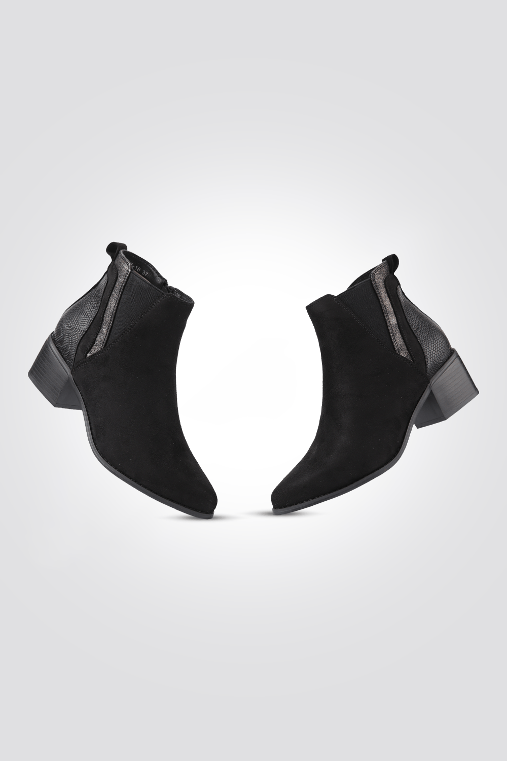 LADY COMFORT - מגפון משולב בצבע שחור - MASHBIR//365