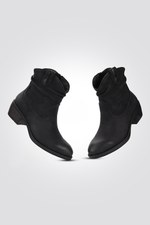 LADY COMFORT - מגפון נוחות בוקרים לנשים בצבע שחור - MASHBIR//365