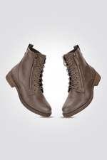 LADY COMFORT - מגפון נוחות לנשים בצבע טאופ - MASHBIR//365