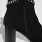 LADY COMFORT - מגפון נוחות עם עקב לנשים בצבע שחור - MASHBIR//365