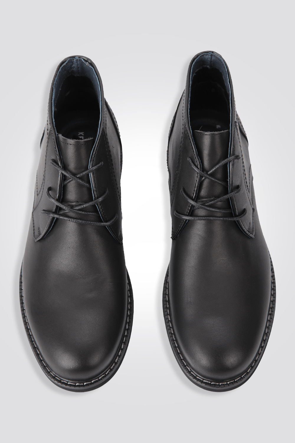 KENNETH COLE - מגפון עור לגבר בצבע שחור - MASHBIR//365