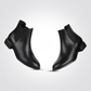 KENNETH COLE - מגפון עור לנשים בצבע שחור - MASHBIR//365