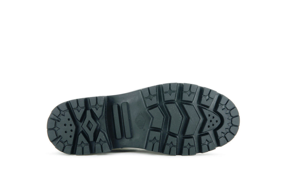 PALLADIUM - מגפון עור לנשים PALLABASE בצבע שחור - MASHBIR//365