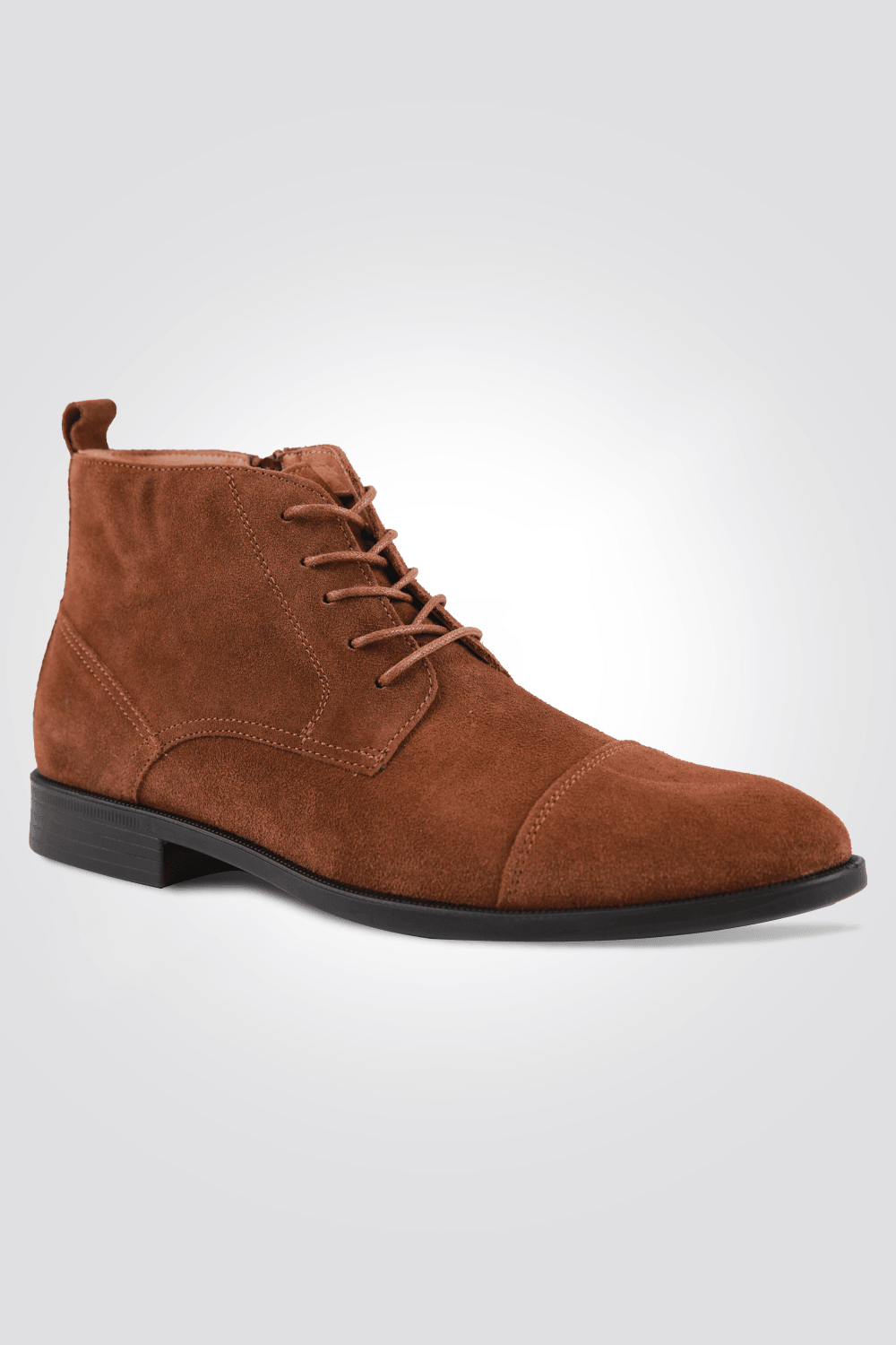 KENNETH COLE - מגפון זמש לגבר בצבע חום - MASHBIR//365