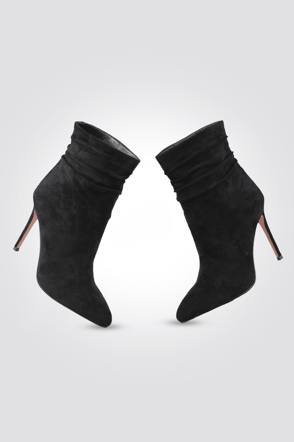 KENNETH COLE - מגפוני עקב לנשים בצבע שחור - MASHBIR//365