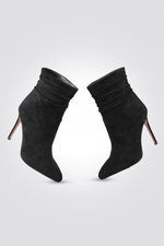 KENNETH COLE - מגפוני עקב לנשים בצבע שחור - MASHBIR//365