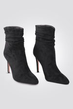 KENNETH COLE - מגפוני עקב לנשים בצבע שחור - MASHBIR//365