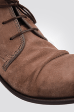 FLY LONDON - מגפוני זמש לגבר בצבע חום - MASHBIR//365