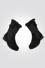 LADY COMFORT - מגפונים לנשים עם פרווה בצבע שחור - MASHBIR//365